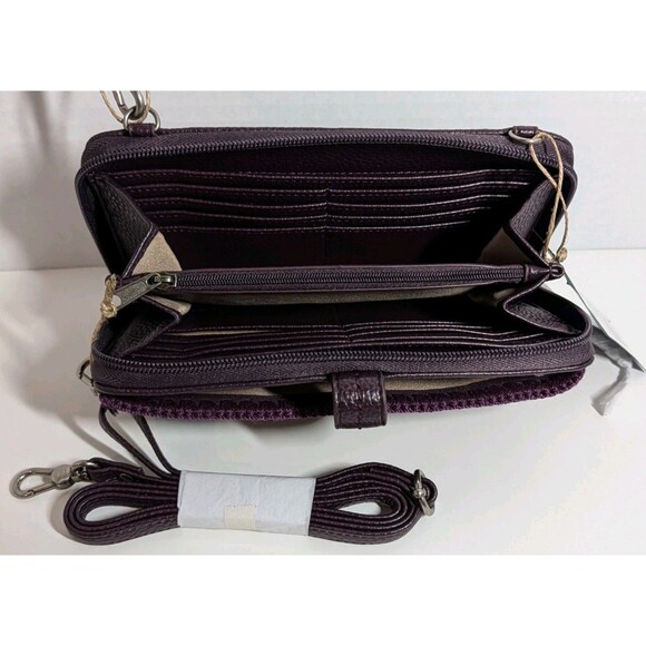 The Sak Iris Smartphone Cross Body Bag in Auburgene Suede NEW NWT Beautiful Bag - Picture 10 of 16